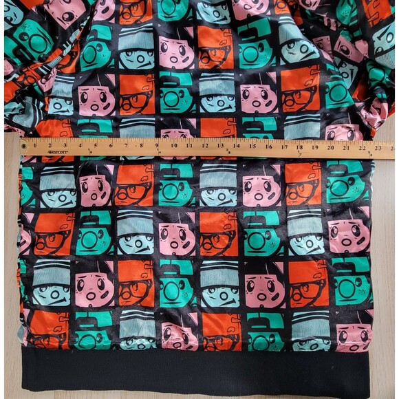 TrukFit Reversible Bomber Style Jacket Size L Colorful Full Zip Little Wayne - Picture 8 of 13